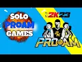 NBA 2K23 How to Play Solo ProAM Games if you Have No Squad