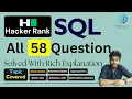 2026 ALL Hackerrank SQL Solutions in ONE Hackerrank sql sql tutorial SQL full course SQL