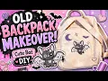 Cute Bat Backpack Makeover DIY Cricut Sublimation Tutorial