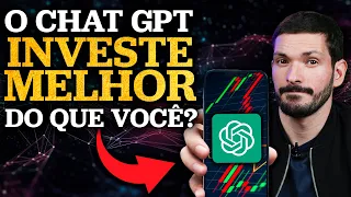 A CARTEIRA DE AÇÕES DO CHATGPT | IA vai superar analistas e gestores escolhendo ações no Brasil?