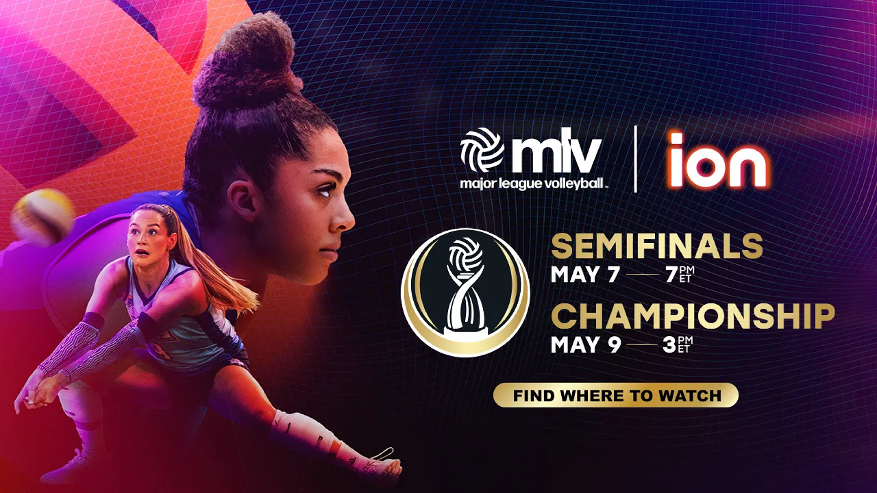 ION Networks — Major League Volleyball Semifinals and Championship on ION (YouTube video ad)