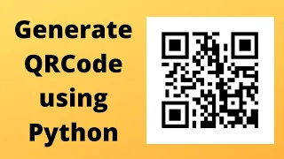 QRCODE GENERATOR PROGRAM USING PYTHON