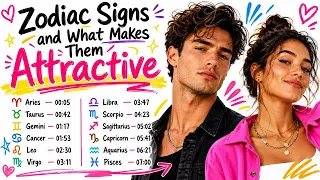 Zodiac Signs and What Makes Them Attractive