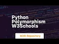 python polymorphism w3schools