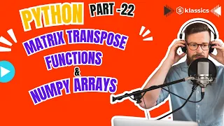 Transpose Functions in Python Matrix Manipulation with NumPy Pandas Flip Methods