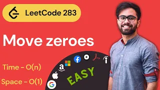 Move zeroes LeetCode Java solution in Hindi LeetCode 283