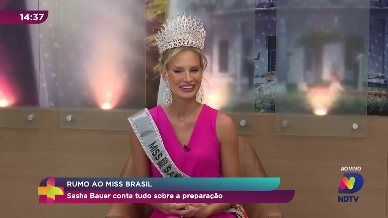 Entrevista: Miss Universo Santa Catarina é de Blumenau