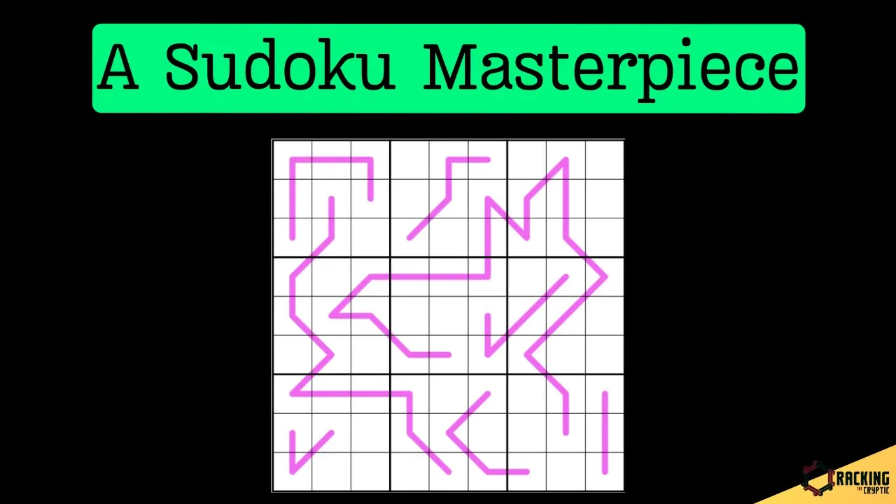A New Sudoku Masterpiece (100%, 5/5 Difficulty)