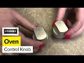 Stoves Silver Main Oven Control Knob