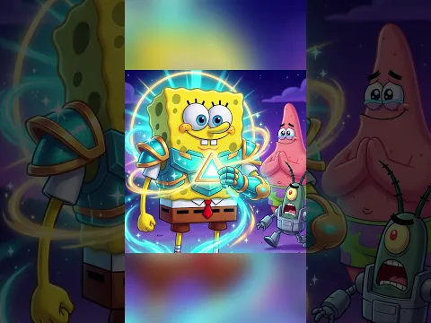 SpongeBob Patrick vs Plankton for Mr Krabs's Recipe! 2% 🤖🍔 #spongebob #animatedstory #animated