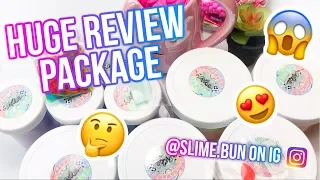 Download 100% HONEST HUGE SLIME PACKAGE REVIEW! // slime.bun MP3