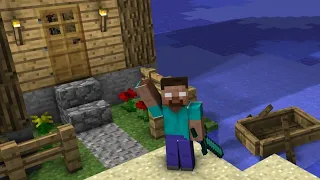 تحدي بناء بيت تحت الماء مع اليوتيوبر شامية وتر كرافت 1 