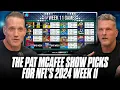The Pat McAfee Show Picks Predicts Every Game For NFL s 2024 Week 11 Weekend