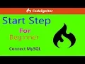 CodeIgniter connect Database mysql