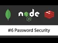 Authentication in Node js - Password Security