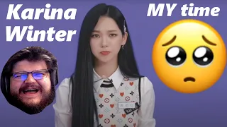 Download WINTER THE WARRIOR!! 1교시 자기소개📓 KARINA \u0026 WINTER | ✨MY time, aespa!✨ Reaction MP3