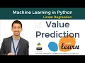 07 Value Prediction using Linear Regression in Python Artificial Intelligence Machine Learning