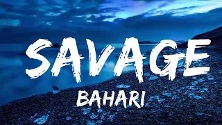 Download Bahari - Savage (Lyrics)  | Music one for me MP3