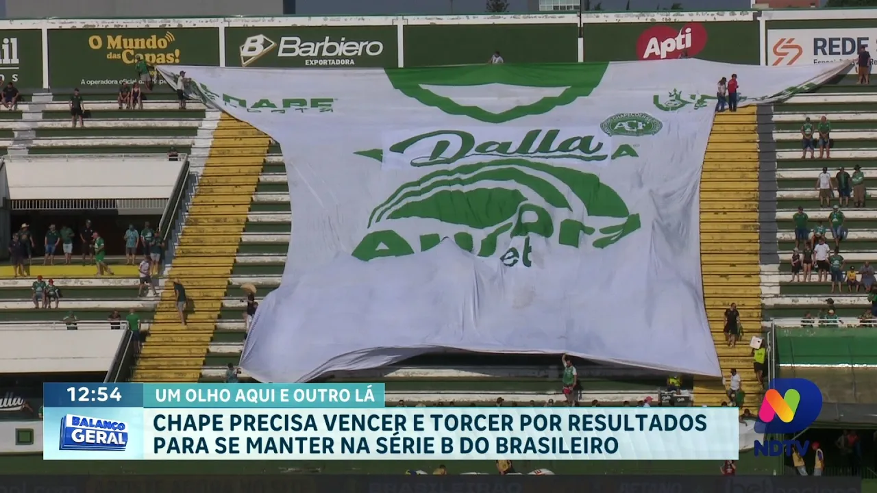 Emoção à flor da pele: Último jogo define futuro da Chapecoense na Série B