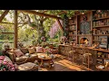 Download Lagu Cozy Spring Coffee Shop Ambience 🌸 Smooth Jazz Instrumental Music for Relaxing, Studying, Working