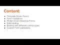 Angular Training Part 6 - Introduction to Forms
