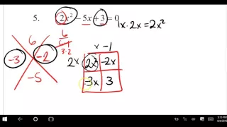 Algebra 1 - Unit 9