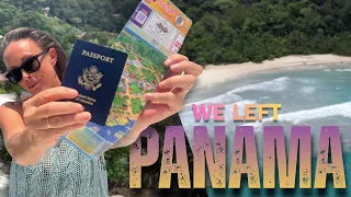 We Crossed the Border… Costa Rica Visa Run! 🌴⛵ | Rainy Days in Bocas | EP146 HD 1080P