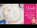 Chloe s Creative Cards Starlit Christmas Snowflake Cardmaking Project with Chloe Endean