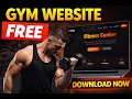 FREE Gym Website Template React Next js Download Grow Your Fitness Business