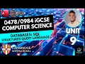 iGCSE Computer Science - Unit 9 Lesson 2 Databases