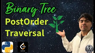 LeetCode 145 Binary Tree Postorder Traversal Python Solution Explained AlgoYogi