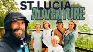 St Lucia Adventure: Exploring the Majestic Pitons! Episode 45