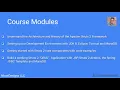 1 Course Introduction - Getting Started with Struts 2 Spring JDBC MariaDB and Eclipse