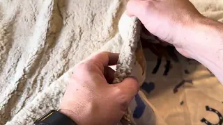 Thickness Quality Pattern Review of BSI Horse Throw Blanket