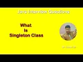 Java Interview Question Singleton class in Java Hindi Urdu