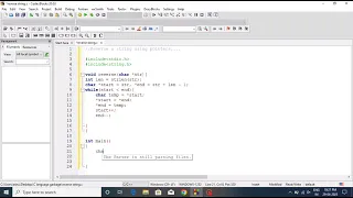 Reverse String Using POINTERS in C reverse using pointers letscode951