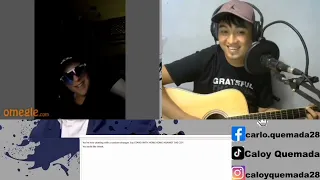Caloy Quemada hitting high notes like it’s a Taylor Swift concert #taylorswift #omegle #prank