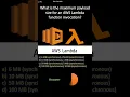 AWS Lambda What is the maximum payload size for an AWS Lambda function invocation