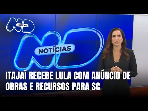 Lula visita Porto de Itajaí e anuncia investimentos para SC