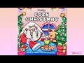 COZY CHRISTMAS coloring book by coco wyo flip through