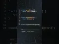 Higer order Functions
