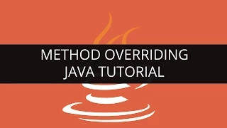 Method Overriding In Java Edureka