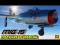 MiG 15 Freeware Model Download FS2020 4K