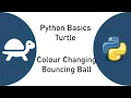 Python Turtle Basics - The Bouncing Ball