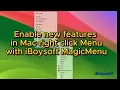 How to Enable New Features in the Right-Click Menu with iBoysoft MagicMenu