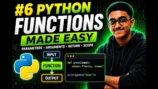 Learn Python Functions in 30 Minutes def arguments return Python Course