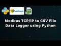 BASIC Modbus Device Data Logging to CSV File using Python