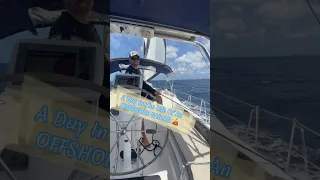 A Day in the Life of an Offshore Sailor #offshore #sailing #dayinthelife #travel #sailingbyefelicia