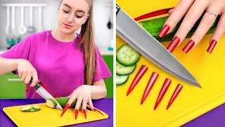 مشاكل البنات مع الضوافر الطويله و القصيره 