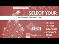 RSCIT Computer Course Chapter 9 in English Microsoft Excel
